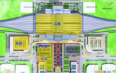 成都西客站最新规划图